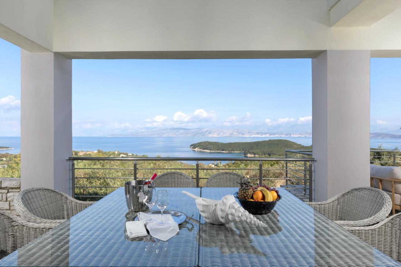 Villa White Stone By Rodostamo Collection Kassiopi Buitenkant foto